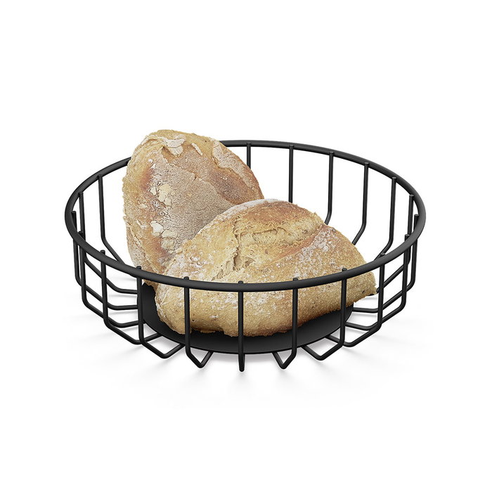 Zack Panera Abasso Acero Inoxidable 18/10 con Recubrimiento en Polvo, 23.5 cm